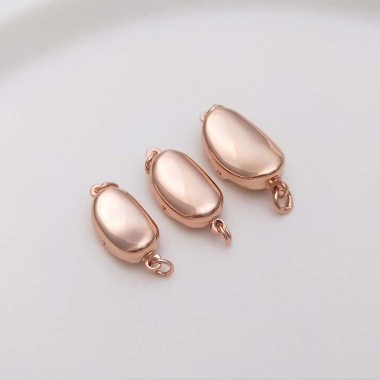 Medium rose gold 18x8.5mm