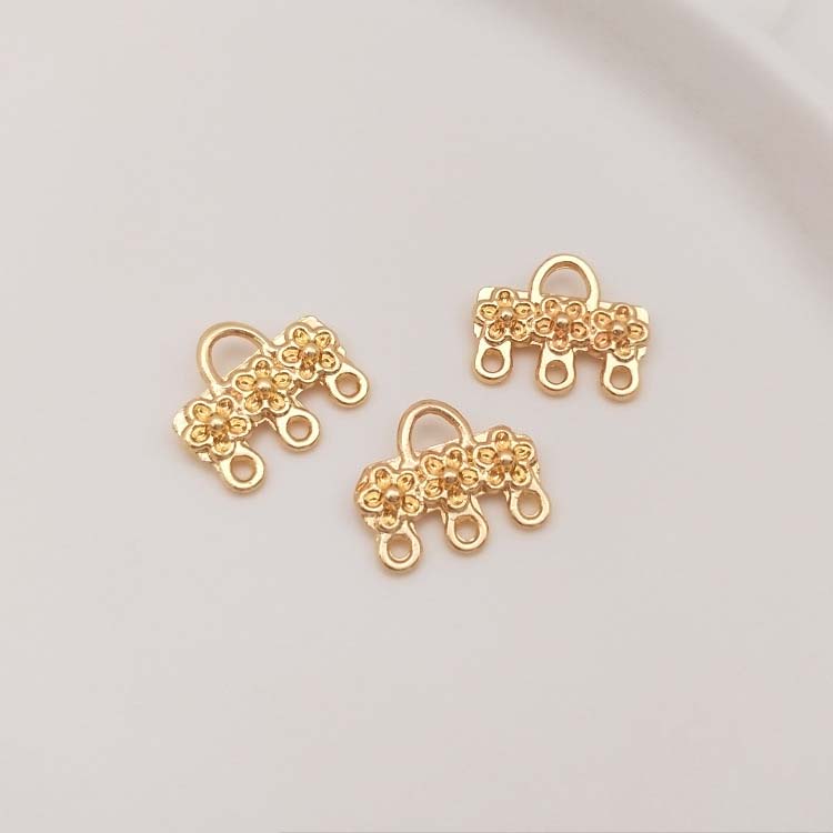 13.5mm flower-shaped three-hang