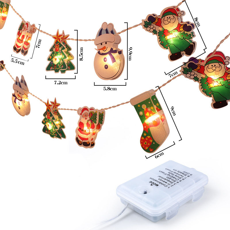 2.5m 20 lights+8 function battery box