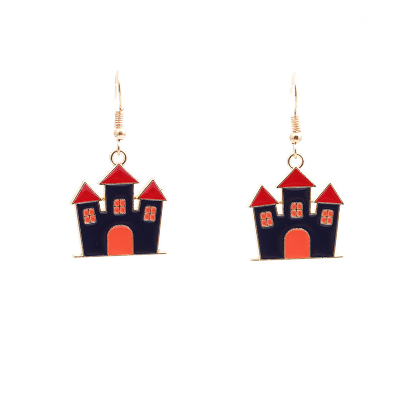 Castle earrings