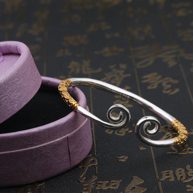 Gold + silver Bracelet box