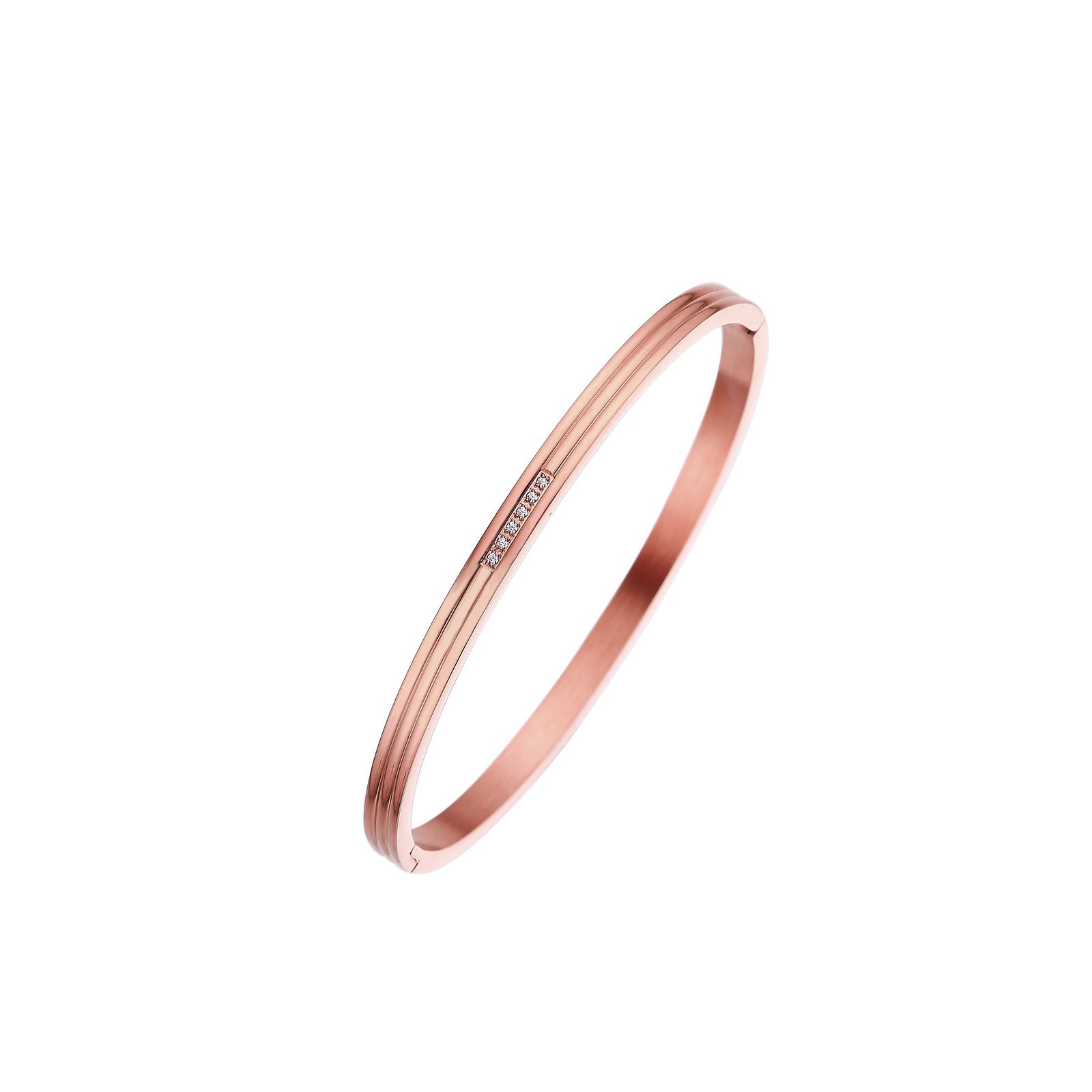 3:4mm rose gold - 58mm