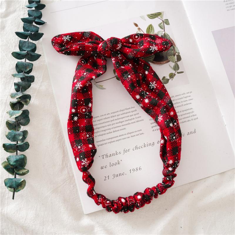 Christmas black headband