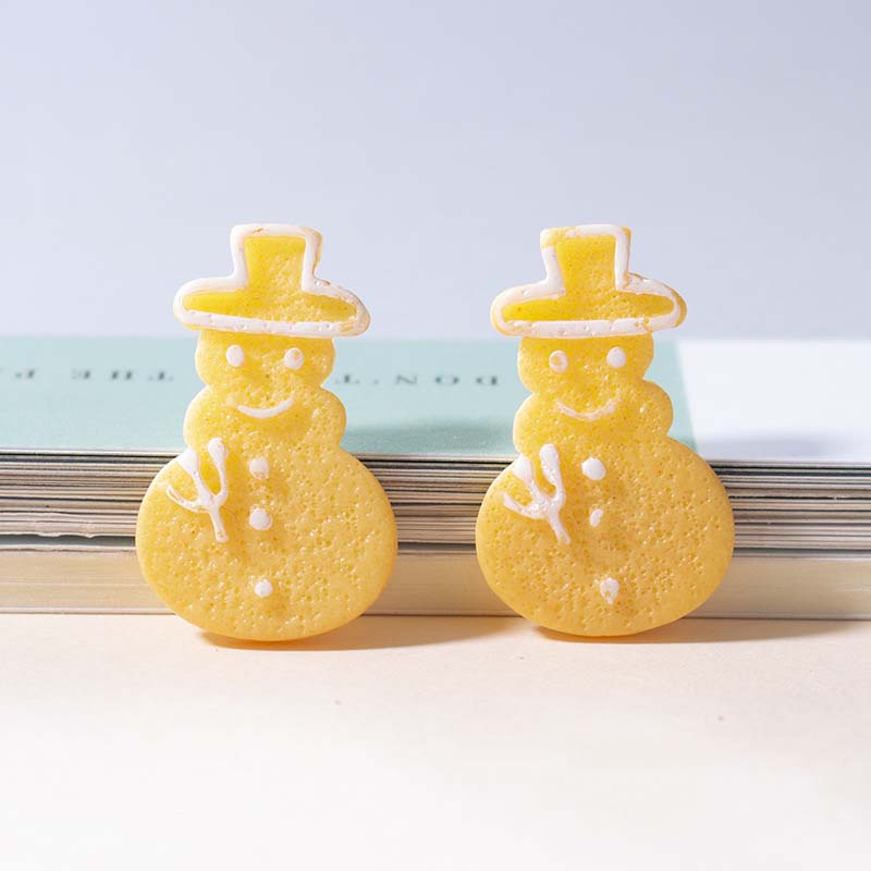 Snowman cookies 18x28mm