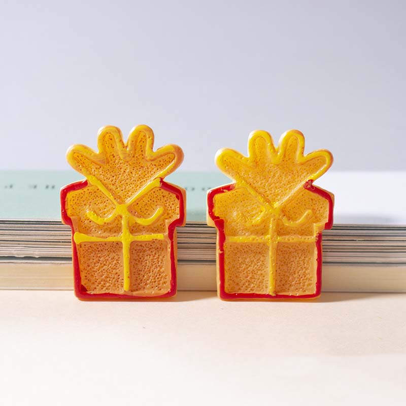 Christmas gift cookies 20x27mm