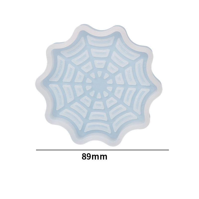 Spider web coaster mold