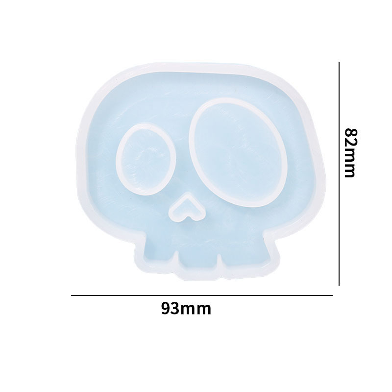 Skull coaster mold