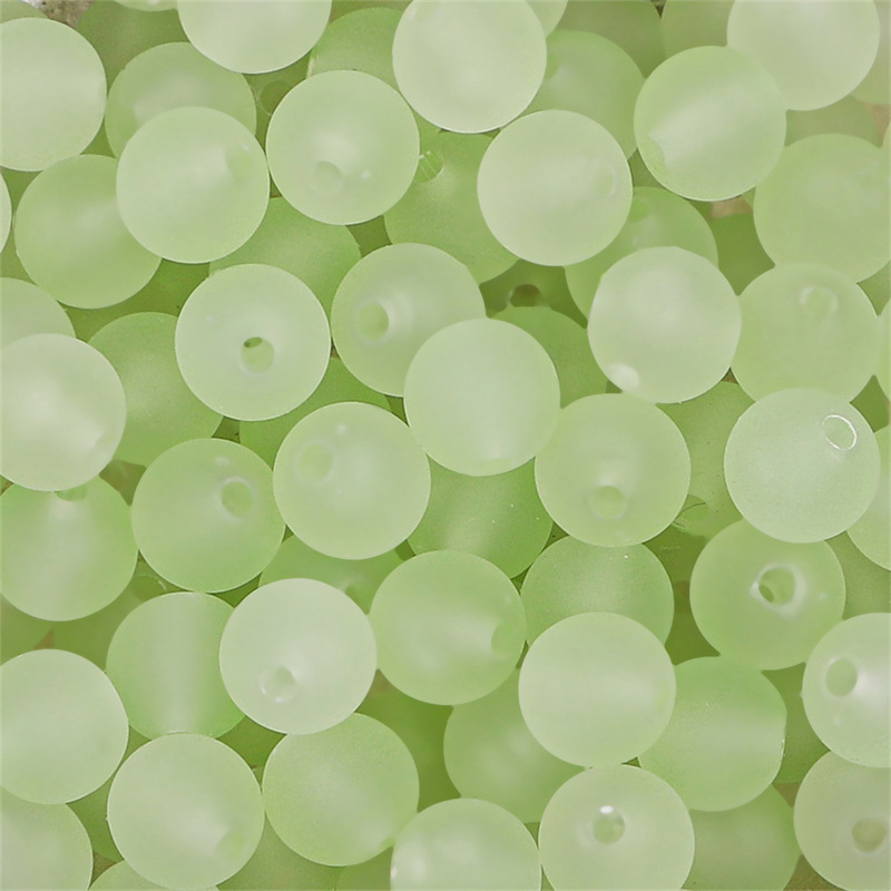 Green diameter 8mm aperture 2mm 30g/pack about 115