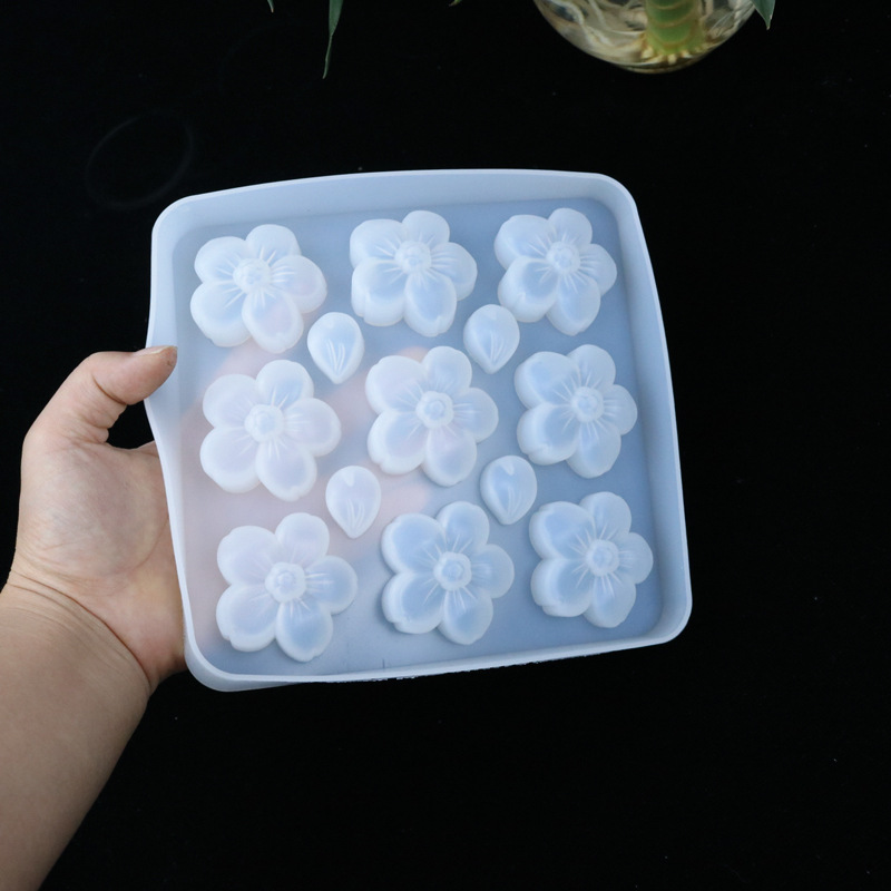 9 cherry blossom molds