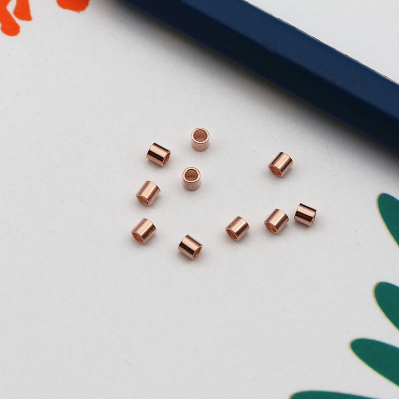 rose gold color 2*2MM