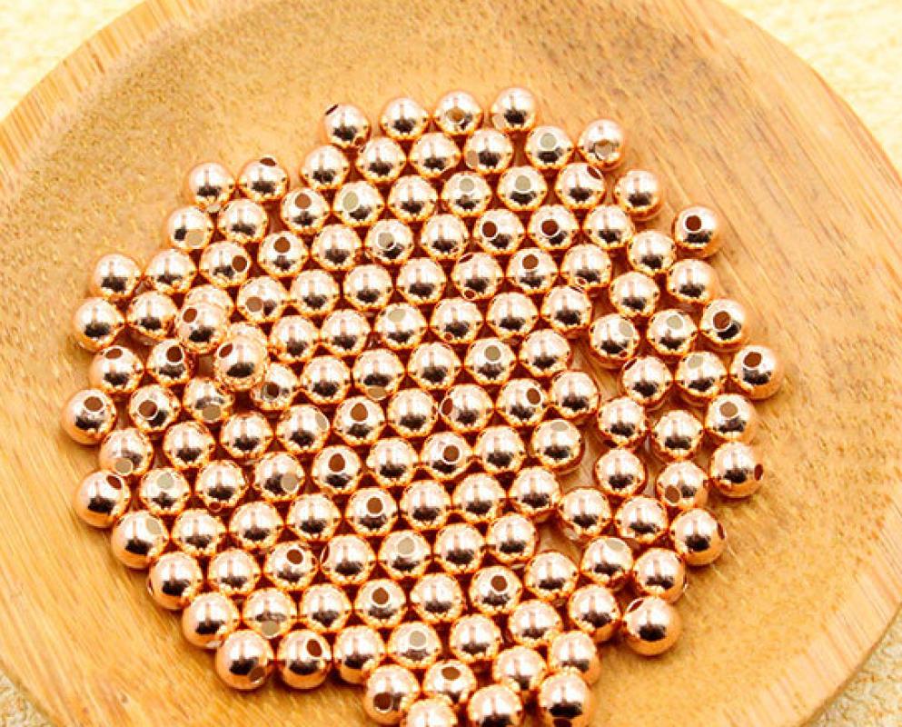 rose gold color 4MM