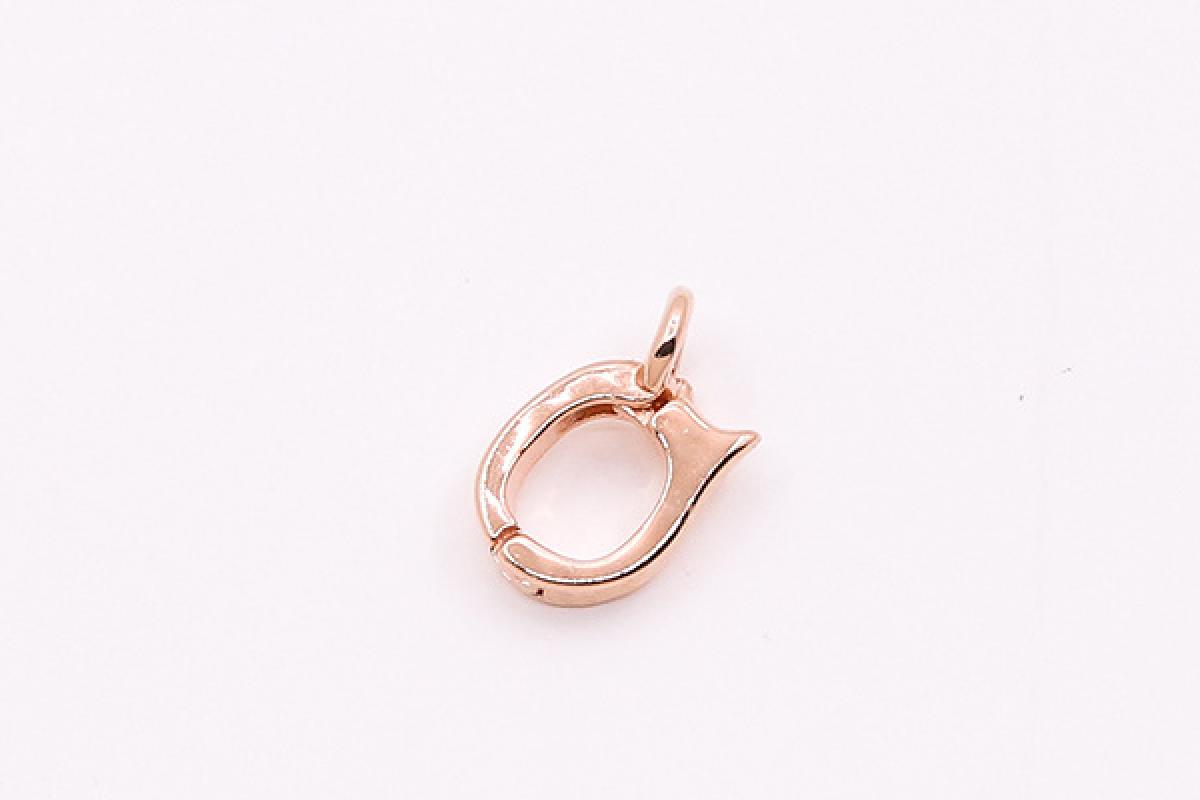 7:rose gold color 2#7.5*12.5mm