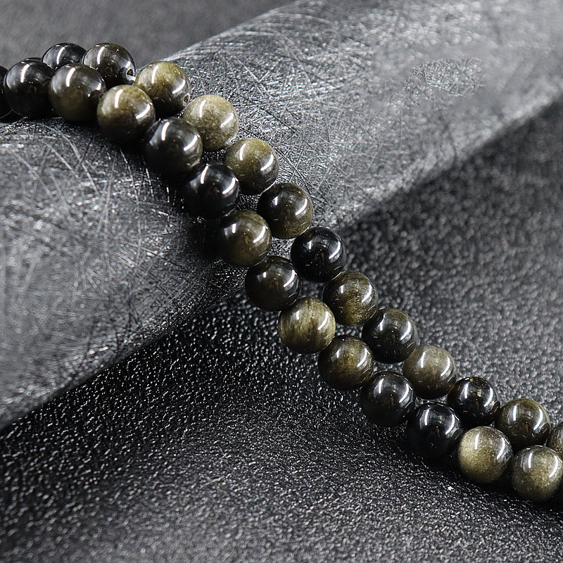 Gold Obsidian 4mm