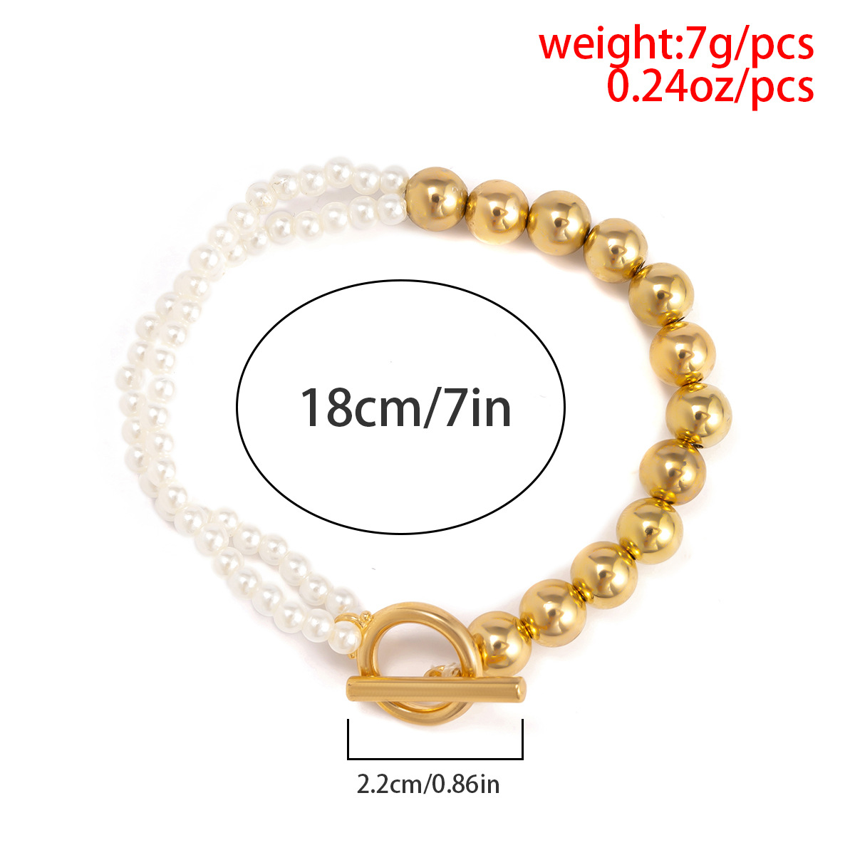 2:Gold bracelet