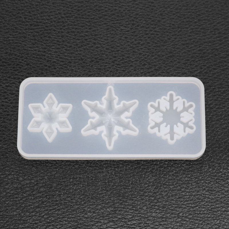 5:Mirror 3 even small snowflake mold