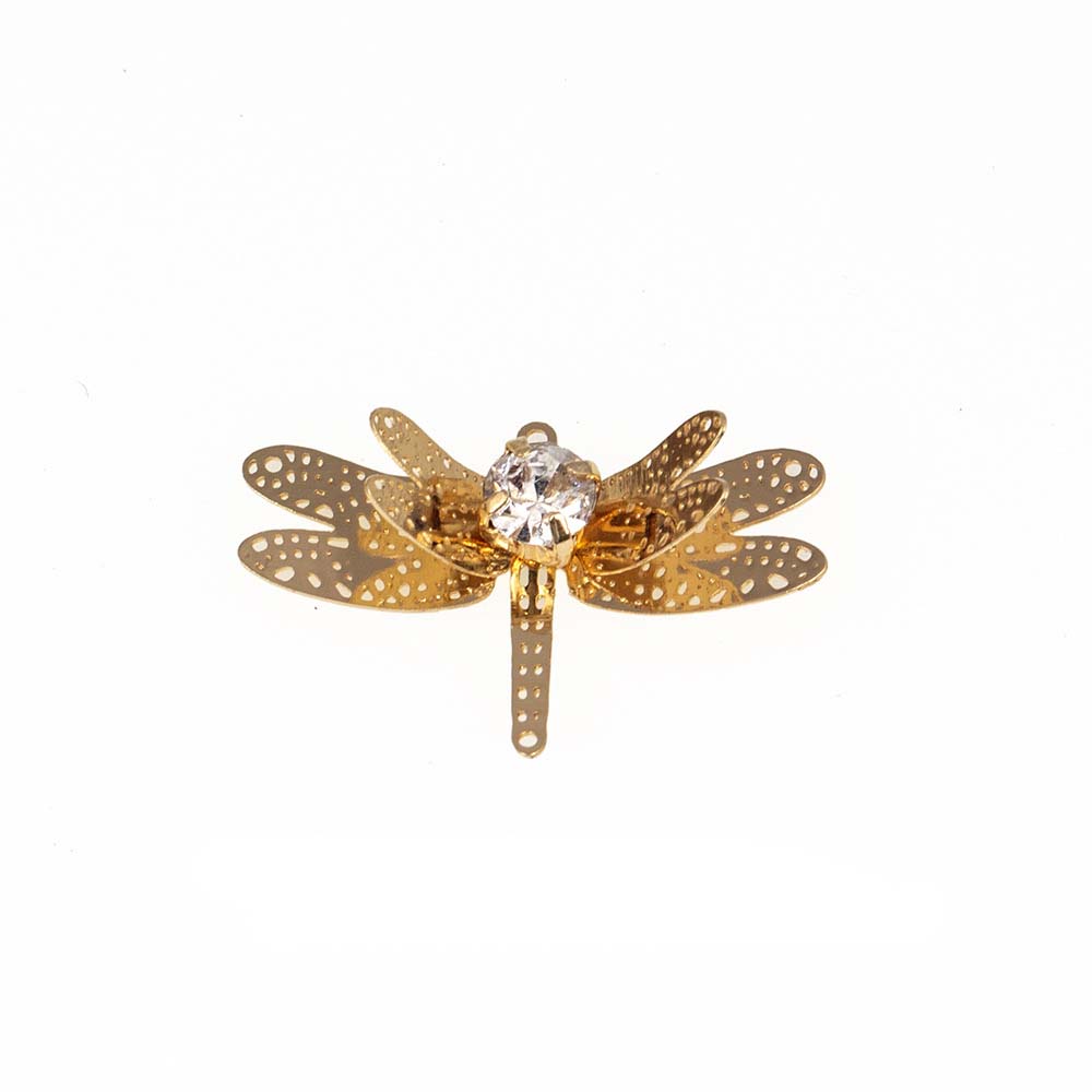 KC gold dragonfly 15x22mm