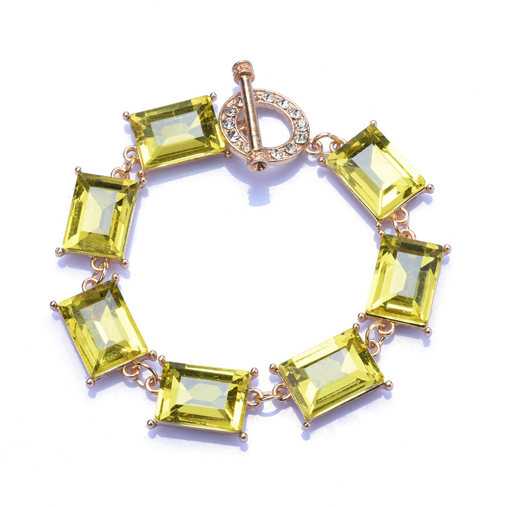 Yellow bracelet 22x1.6cm