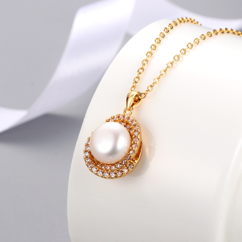 Gold Color Pendant Setting Without Pearl