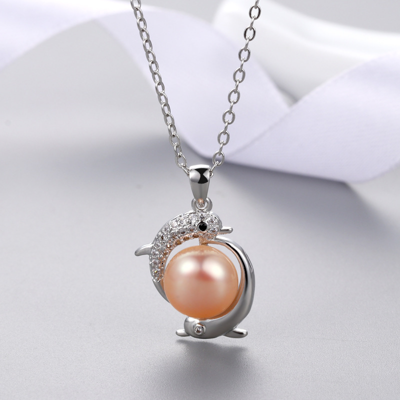 1:Platinum Color Pendant Setting Without Pearl