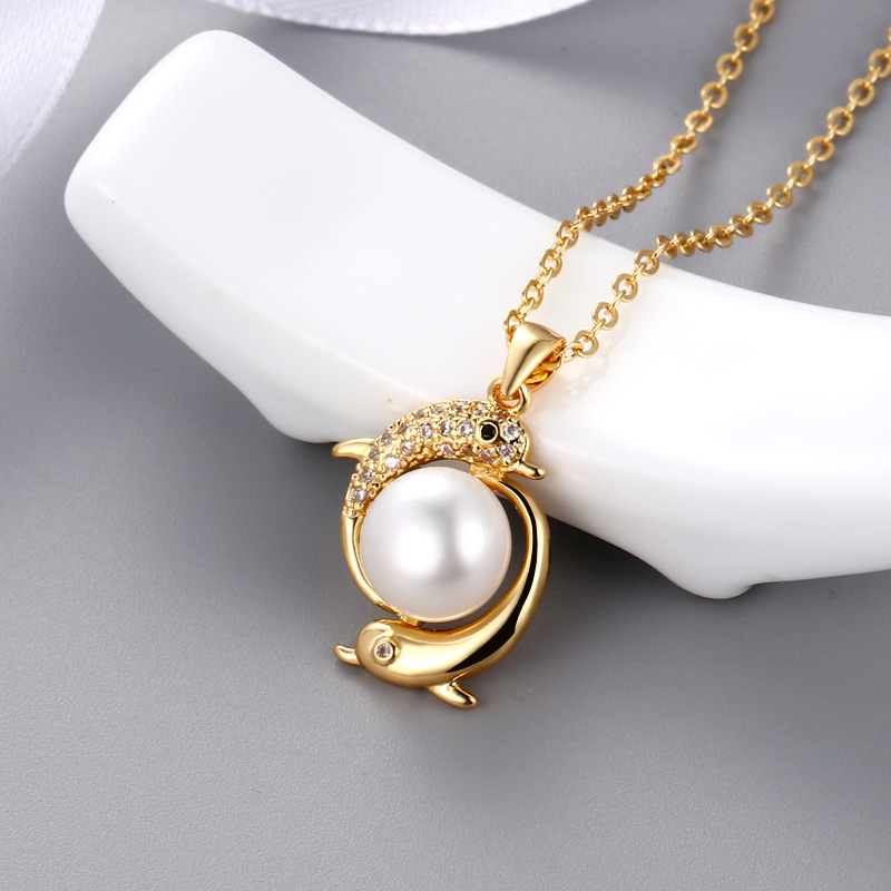 2:Gold Color Pendant Setting Without Pearl