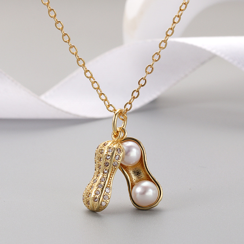 Gold Color Pendant Setting Without Pearl