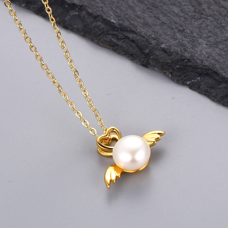 Gold Color Pendant Setting Without Pearl