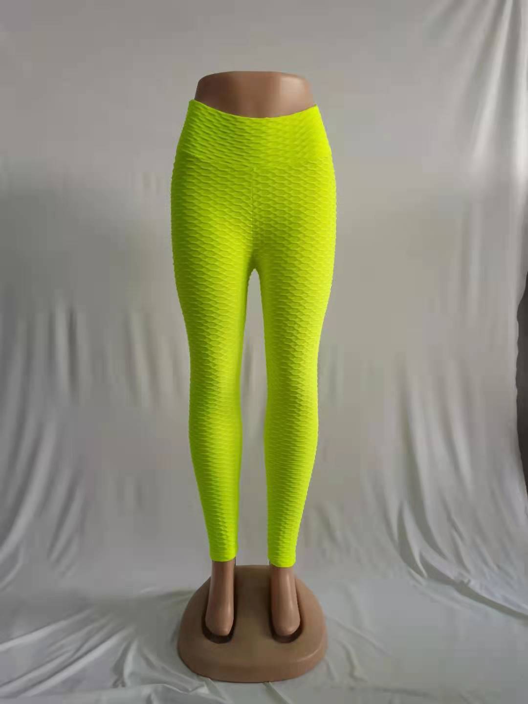 fluorescent yellow pants