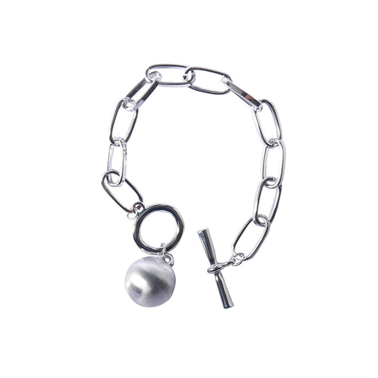 4:Silver bracelet