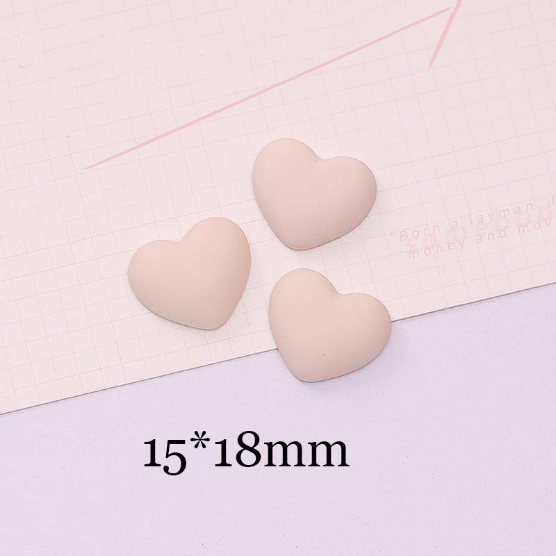 B peach heart beige