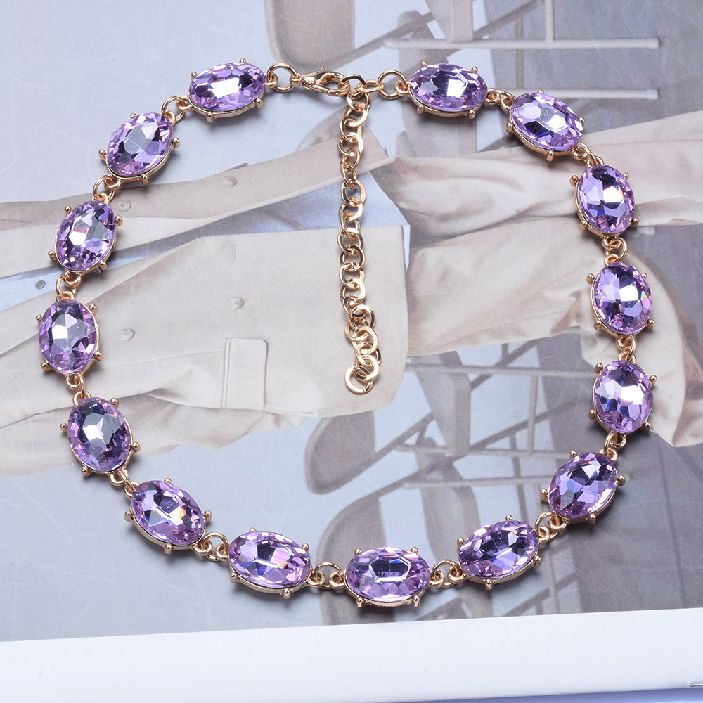 Purple necklace