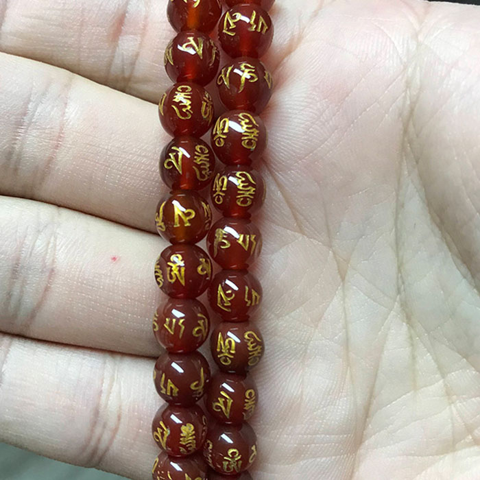 Red Agate 6mm