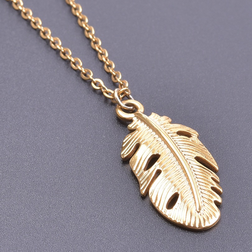 Gold + necklace