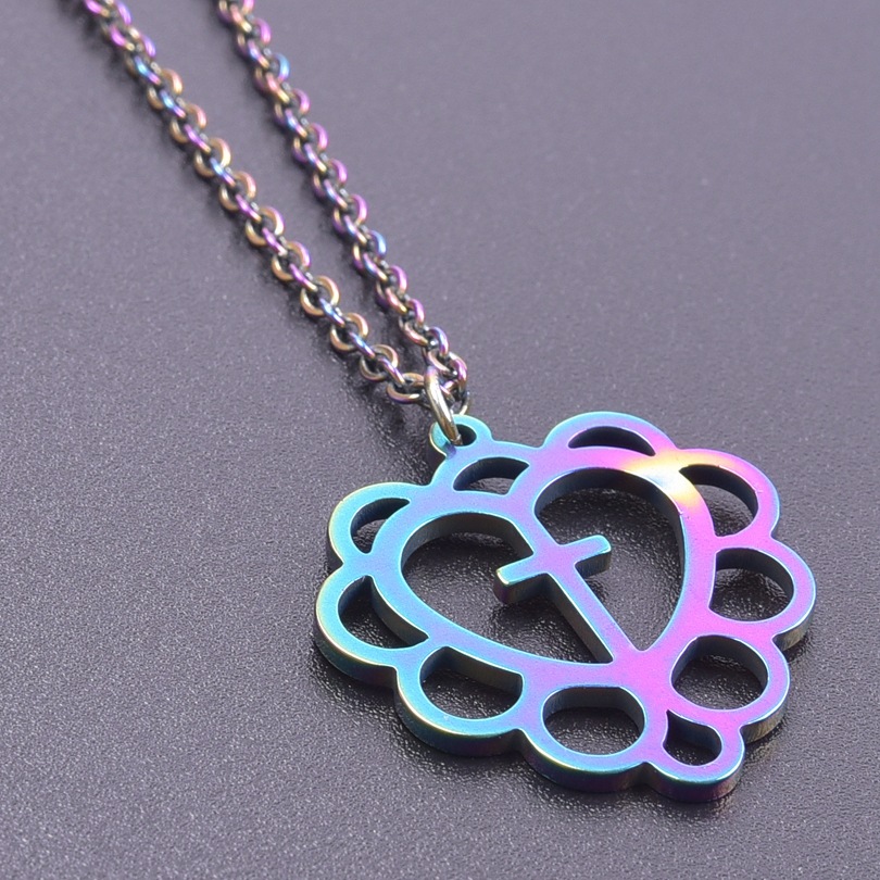 multi-colored + necklace