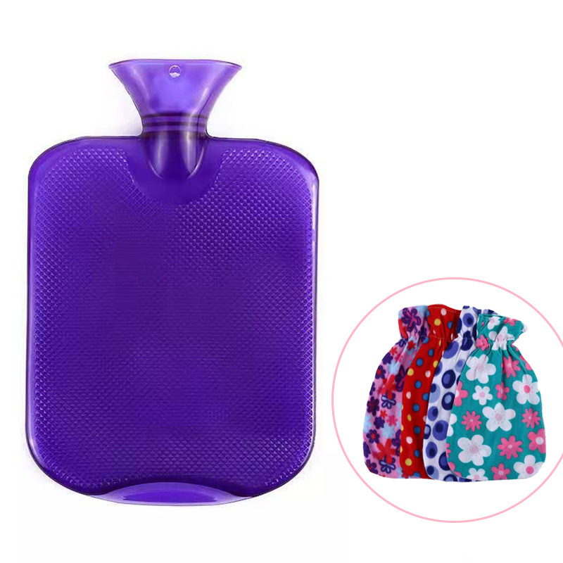 purple 2000ml cloth cover with random pattern