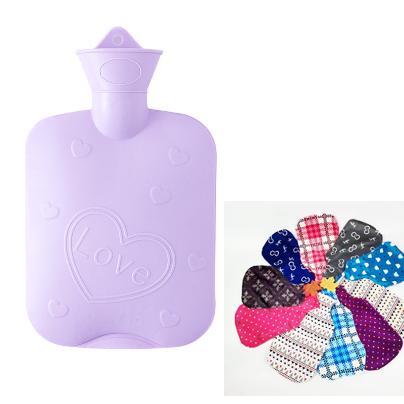 light purple 1000ml cloth cover with random pattern