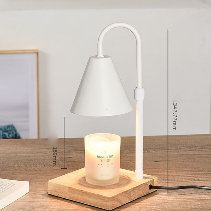 Log white lampshade