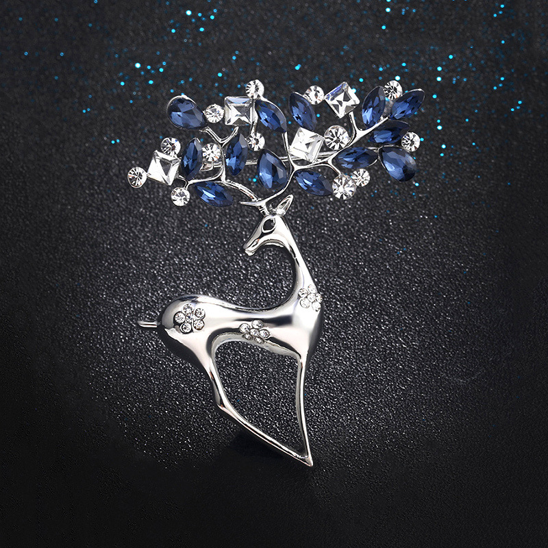 3:Silver-blue crystal deer