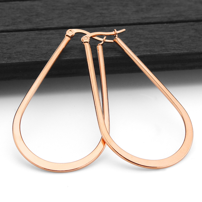 J real rose gold plated 30mm