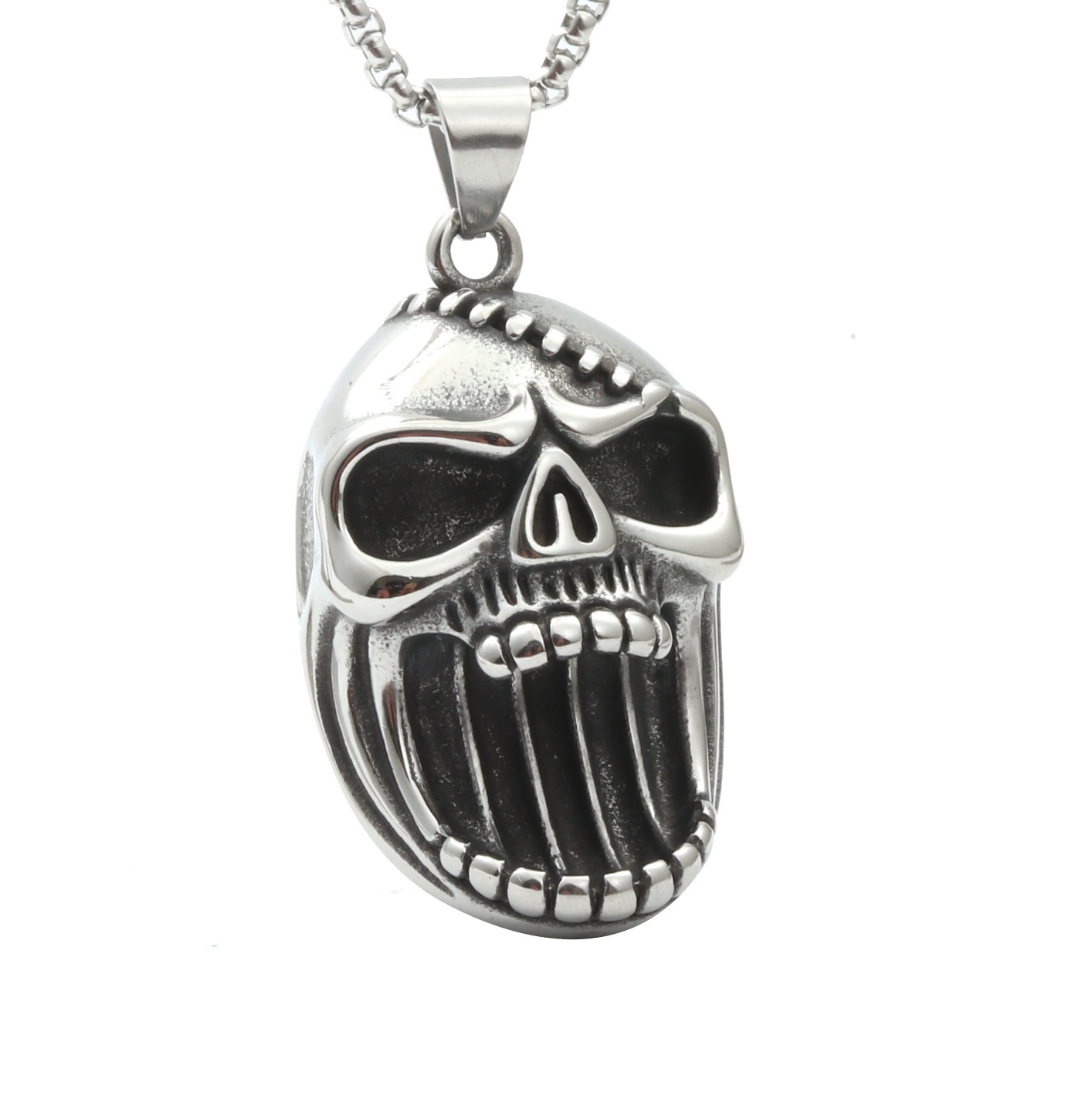 Silver Black Pendant