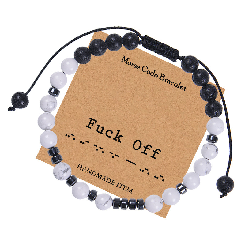 Fuck Off-Morse code