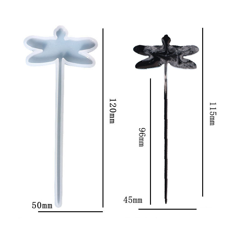 The mould of dragonfly hairpin