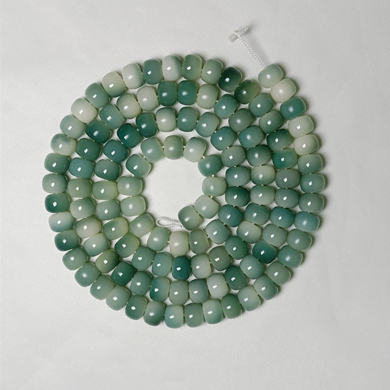 A total of 11410 * 8 mm barrel beads were used