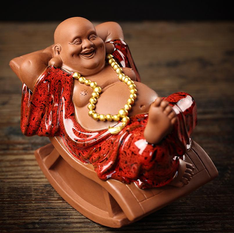 Carefree Maitreya ornaments 19*10*17cm