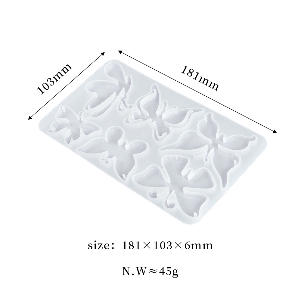 Butterfly Pendant Mould 002