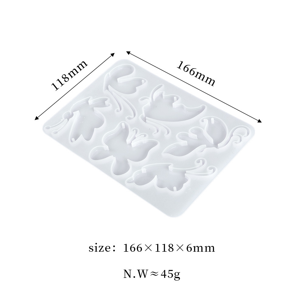 1:Butterfly Pendant Mould 001