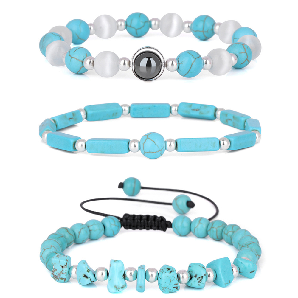 11:Blue turquoise three sets