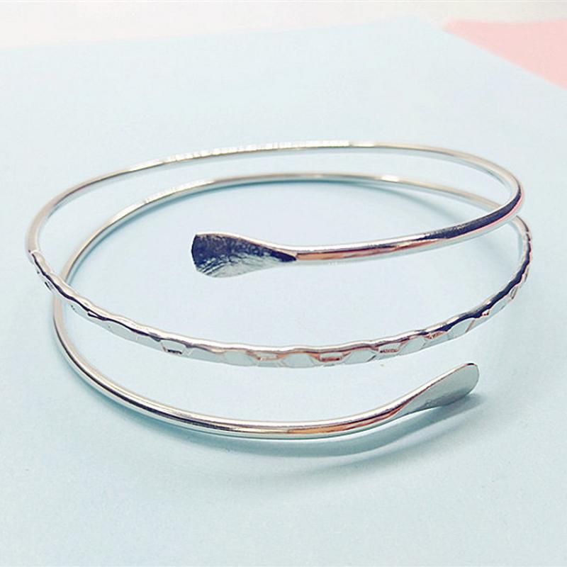 Ring bracelet silver