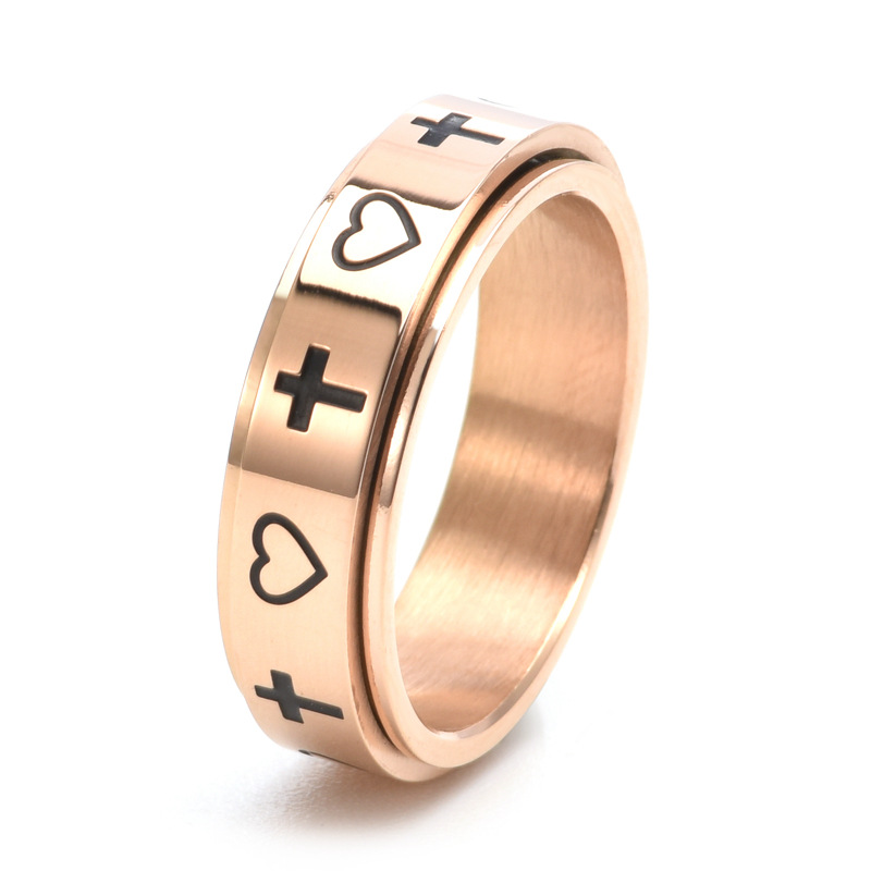 3:real rose gold plated