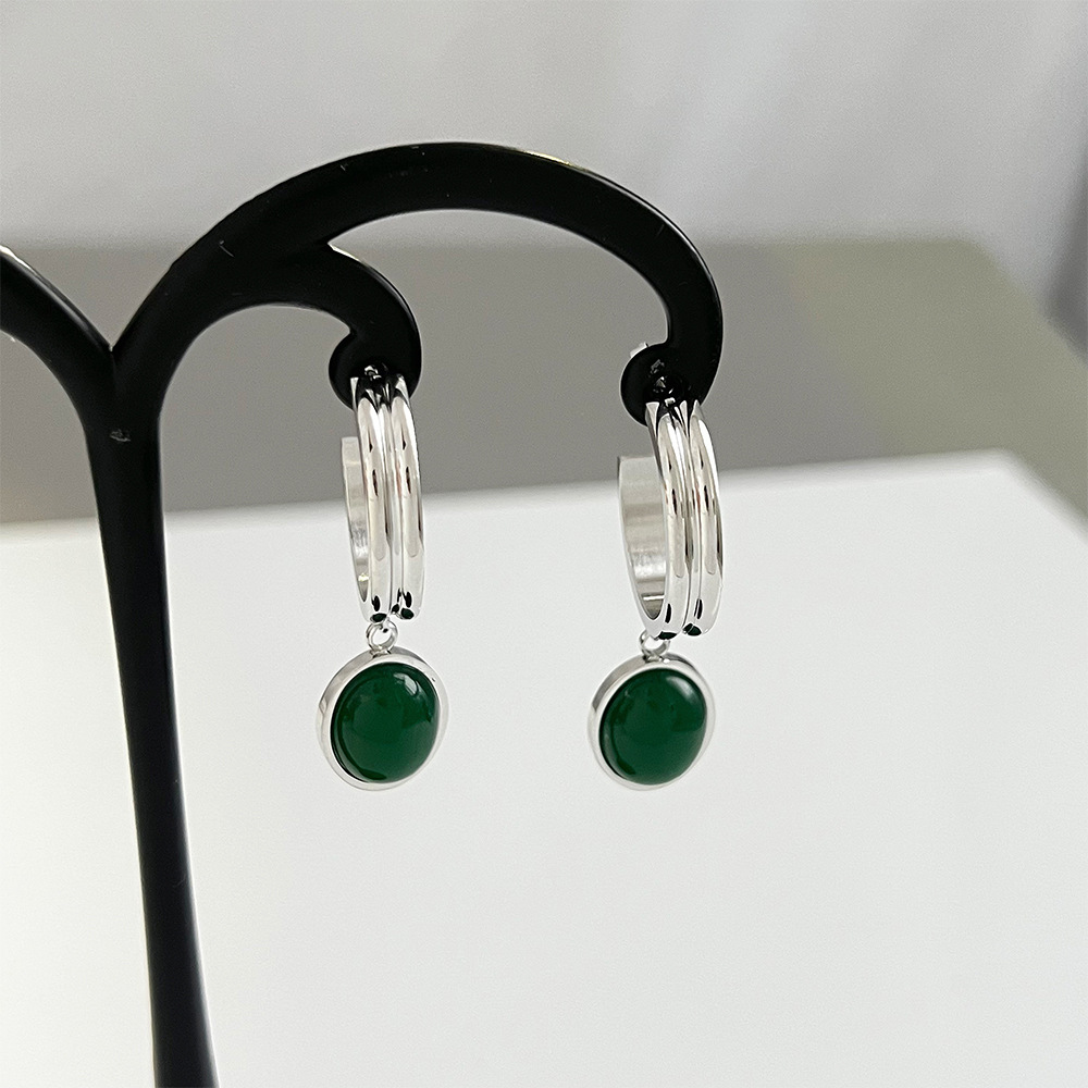 DEP547 white gold + dark green