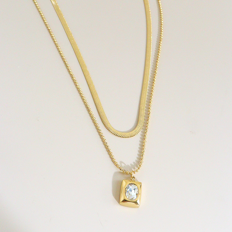 DDK063 Gold and white diamond